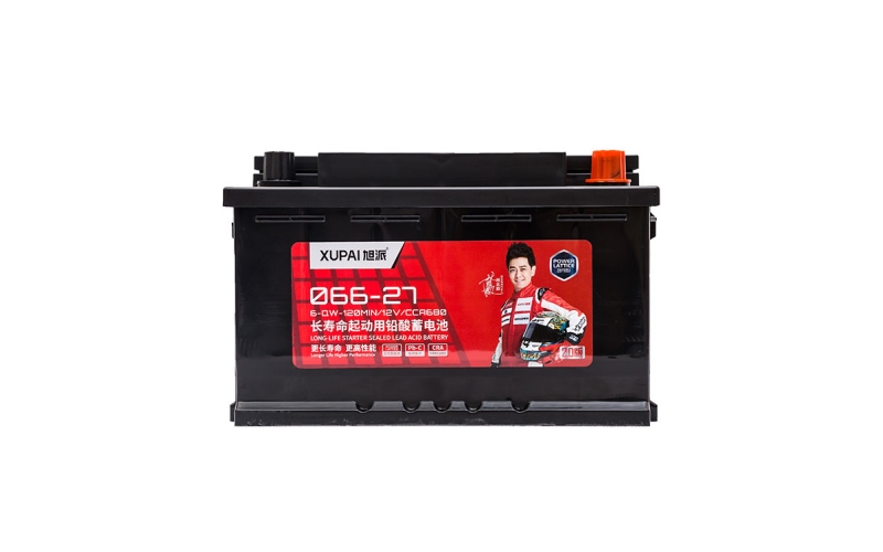 旭派6-QW-120MIN/066-27长寿命汽车起动电池