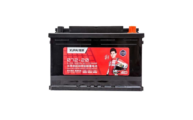 旭派6-QW-120MIN/072-20长寿命汽车起动电池
